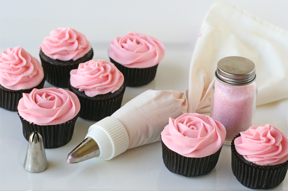 perfect cupcake swirl