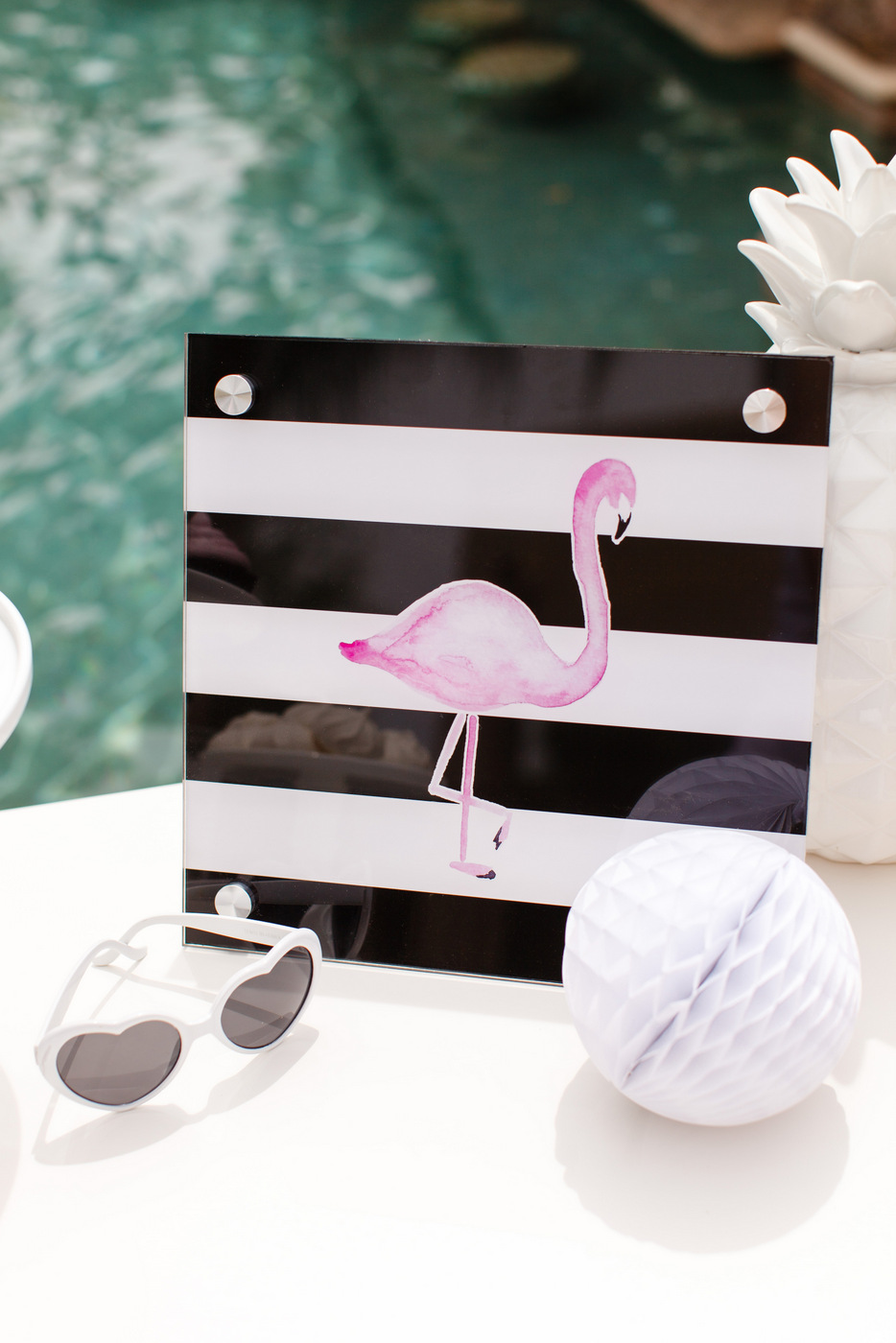 flamingo art - tomkat studio