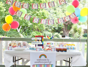 Gorgeous Rainbow Party :: Sweet Customers | The TomKat Studio Blog