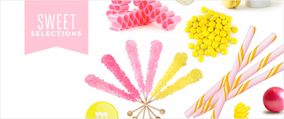 Sweet Selections #1 from the TomKat Studio. Pink Lemonade Party Sweets Roundup.