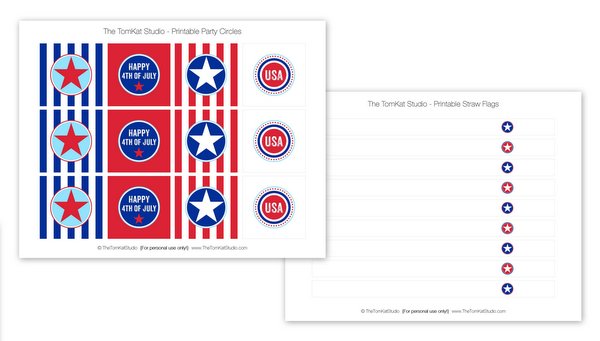 free printable 4th of july designs