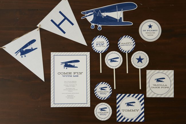 Vintage Airplane Party