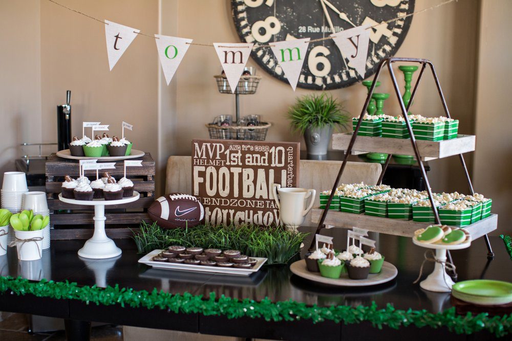 Tommy's Football Birthday Party | The TomKat Studio