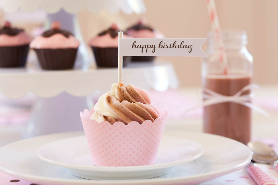 Baking Birthday Party for Pottery Barn Kids-Cupcake | The TomKat Studio