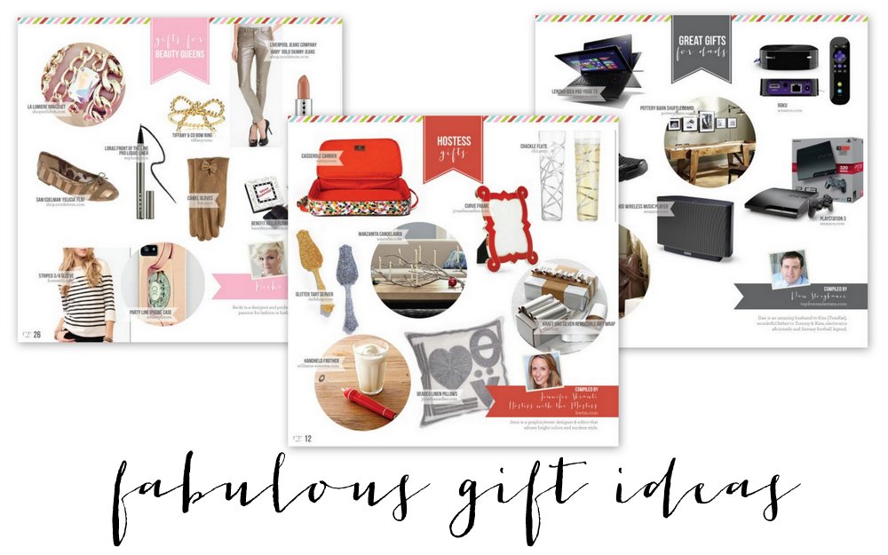 gift collage pages for blog