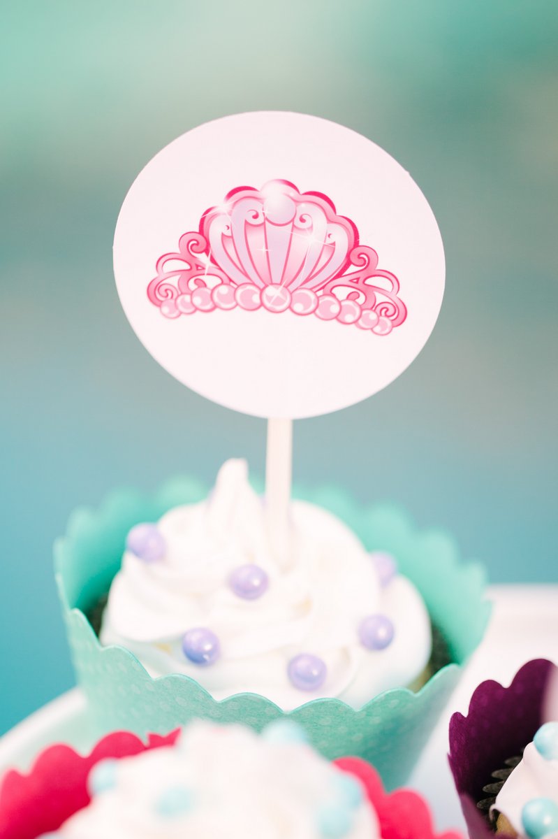 Barbie The Pearl Princess Party Cupcake | The TomKat Studio