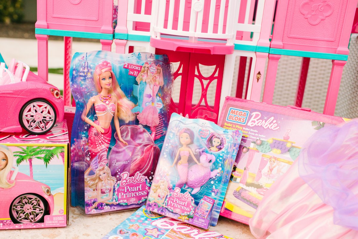 Barbie The Pearl Princess Party Goodies | The TomKat Studio