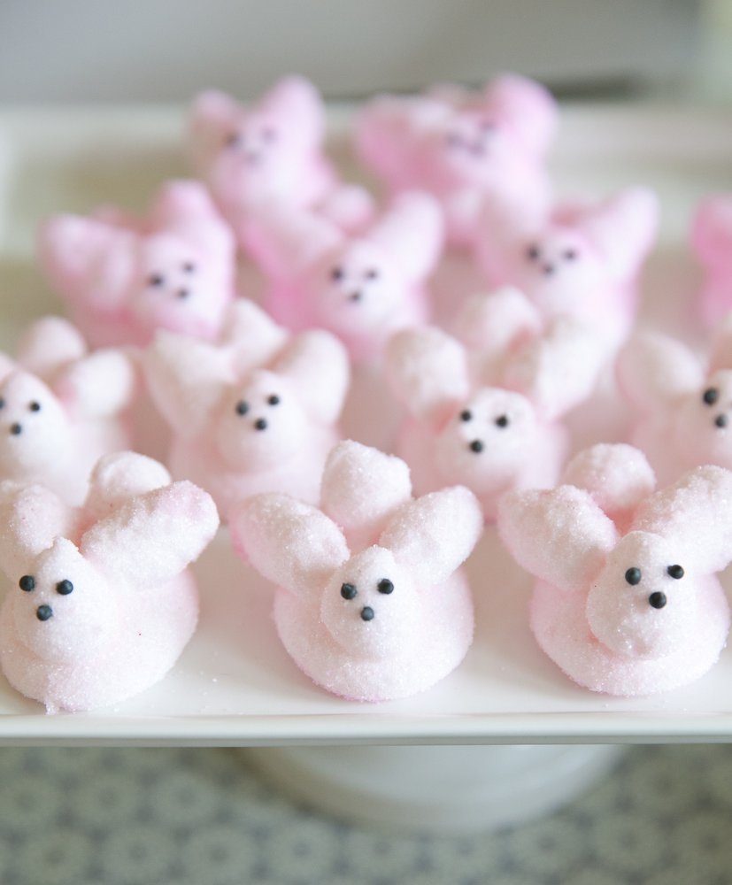 Marshmallow Bunnies by Annie's Eats | Featured on The TomKat Studio