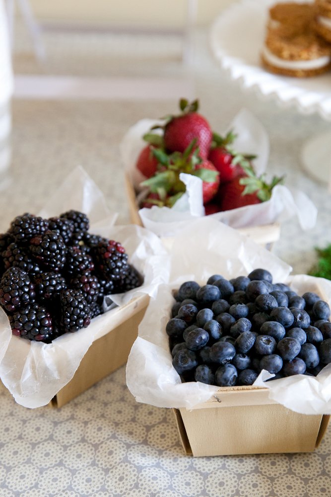 Display Fruit in Berry Baskets | Annie's Eats featured on The TomKat Studio