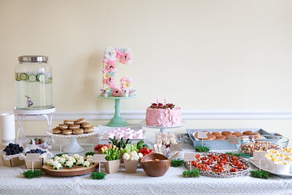 Bunny Birthday Party by Annie's Eats | Featured on The TomKat Studio