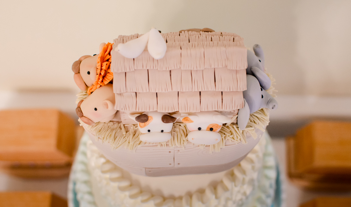 Noah's Ark Party Cake Topper - Kate Landers Events