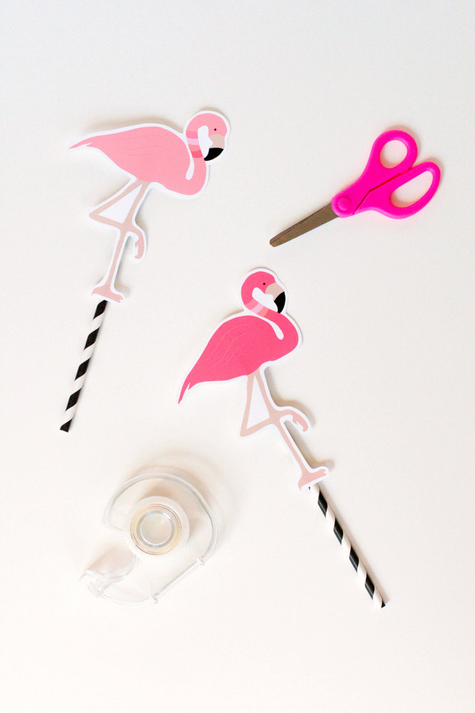 flamingo paper craft-3
