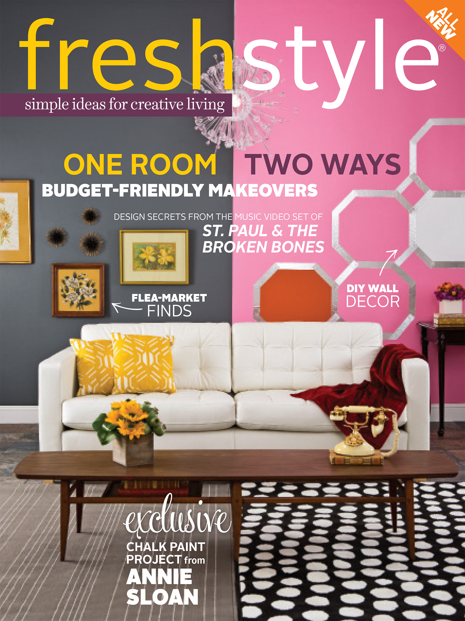 The TomKat Studio featured in Fresh Style Magazine Sept/Oct 2014