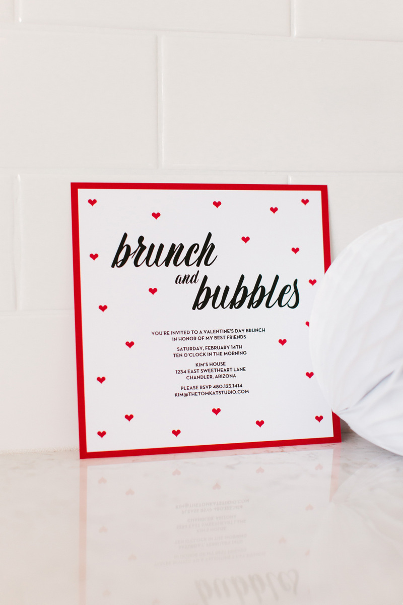 brunch and bubbles free printable invitation