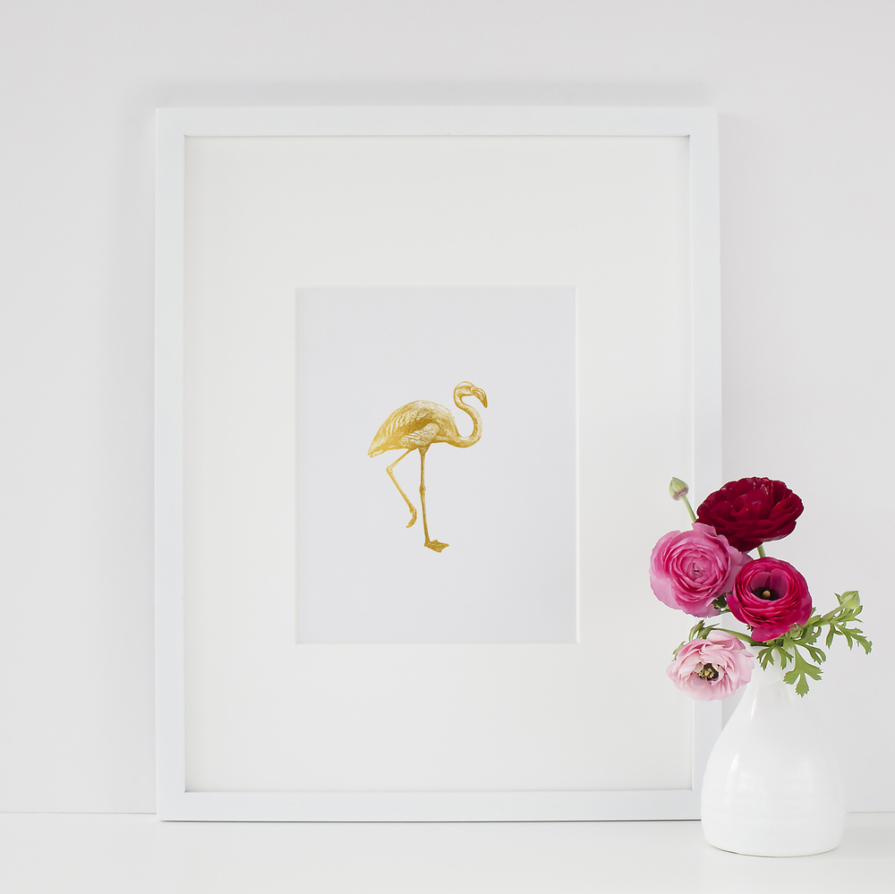 Flamingo Art Print | The TomKat Studio Shop