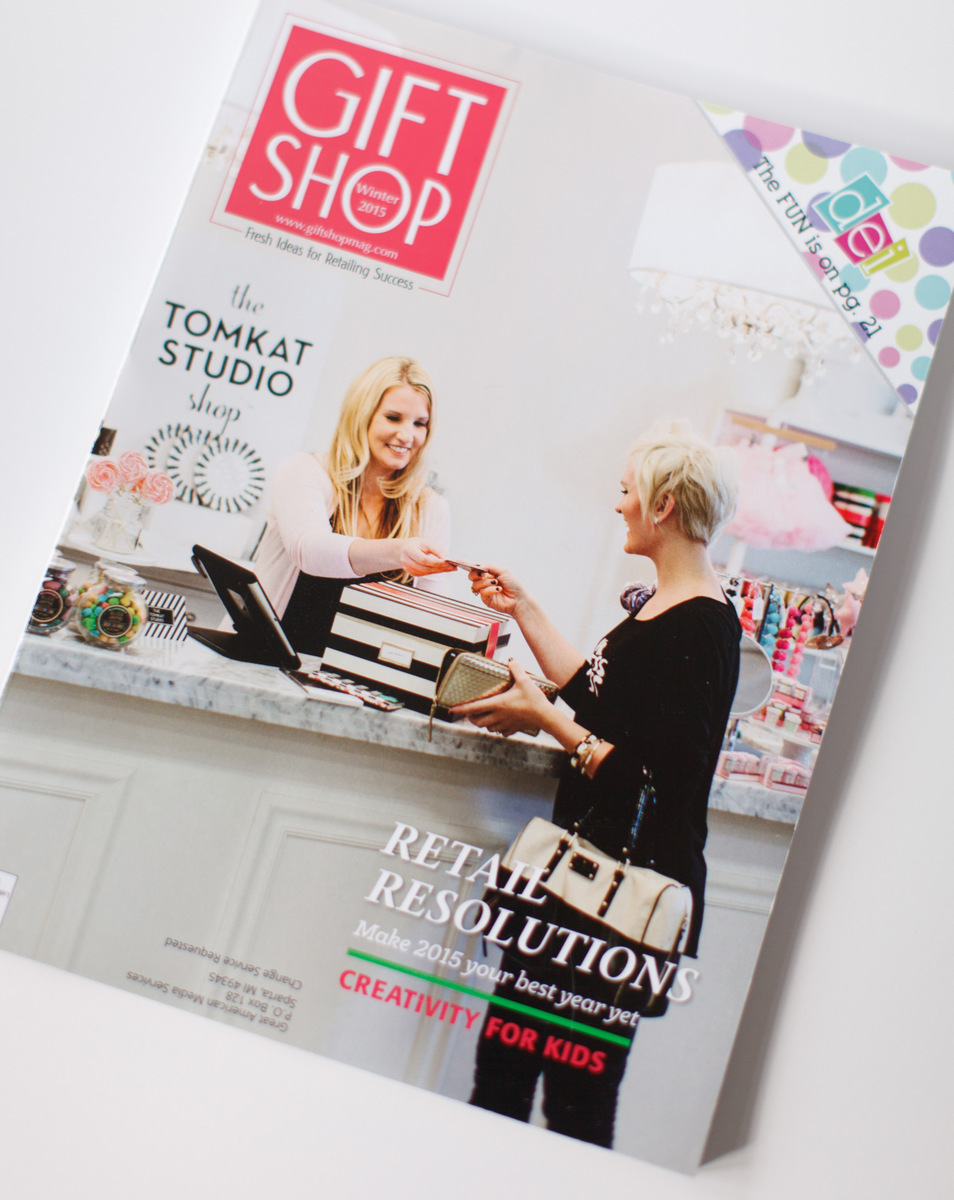 Gift Shop Magazine Feature | The TomKat Studio