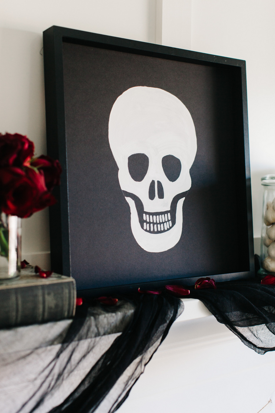 Halloween Skull Art - The TomKat Studio