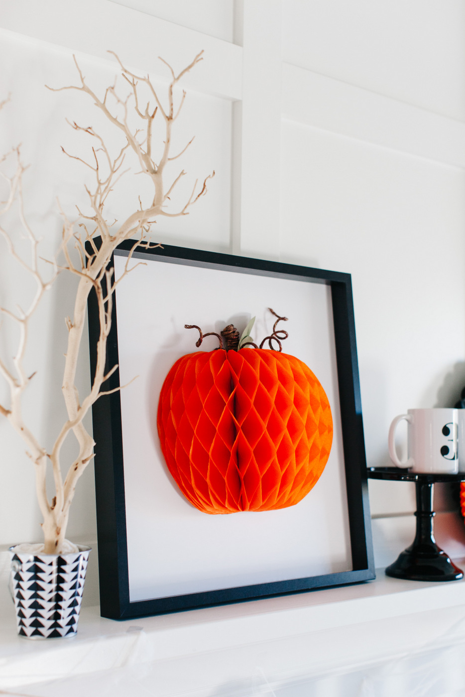 DIY Pumpkin Lantern Art | The TomKat Studio