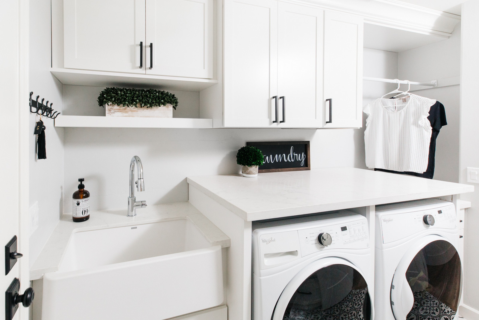 Laundry Room + Mudroom Reveal: Our House Remodel | The TomKat Studio Blog