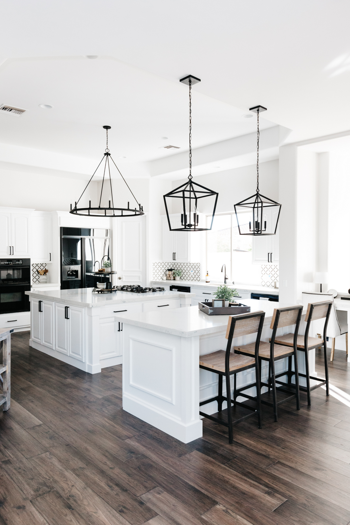 gorgeous kitchen remodel farmhouse black and white